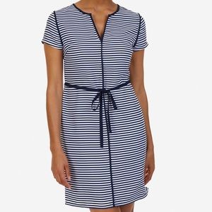 Nautical Striped Shift Dress
